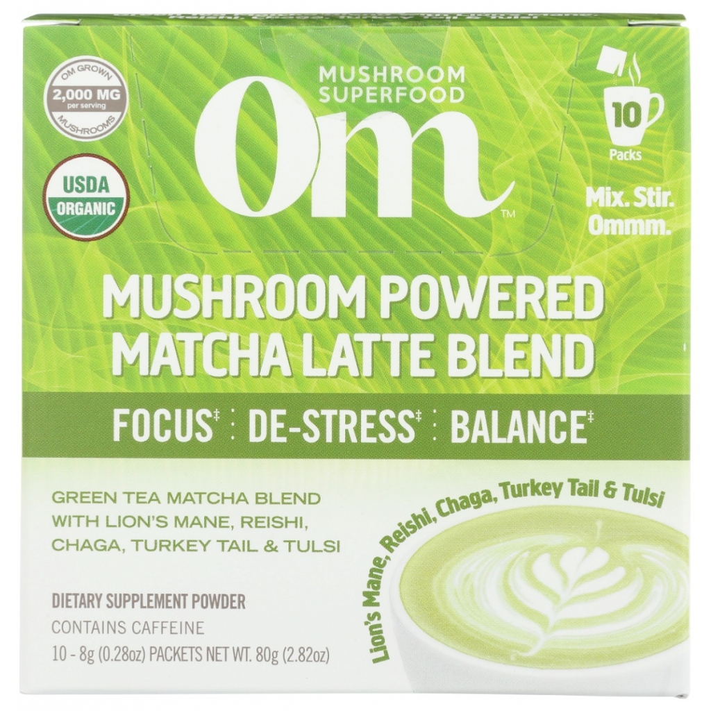 Mushroom Matcha Latte Blend - Health Benefits in a Cup