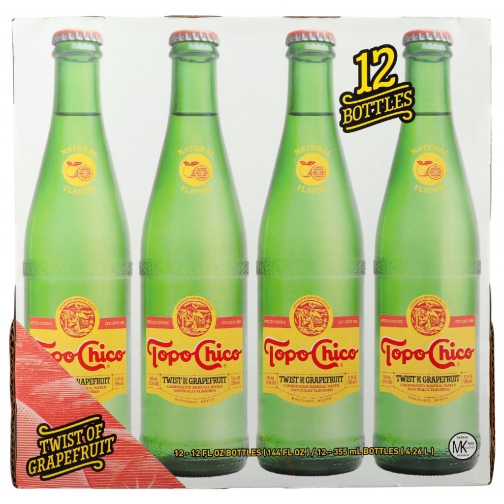 Grapefruit Twist Mineral Water - 12 Pack - 144 fl oz