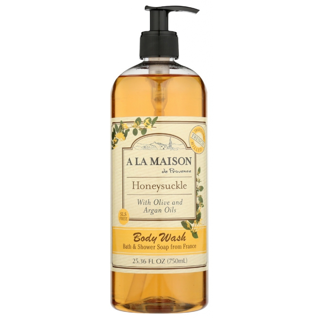 Traditional Honeysuckle Body Wash - Nourishing & Gentle, 25.36 fl oz