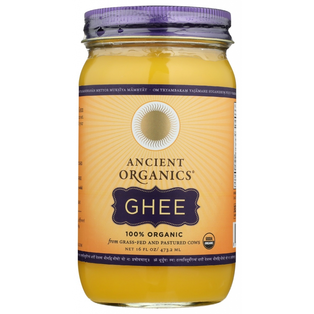 Organic Ghee Butter, 16 fl oz - Nutrient-Rich Fat