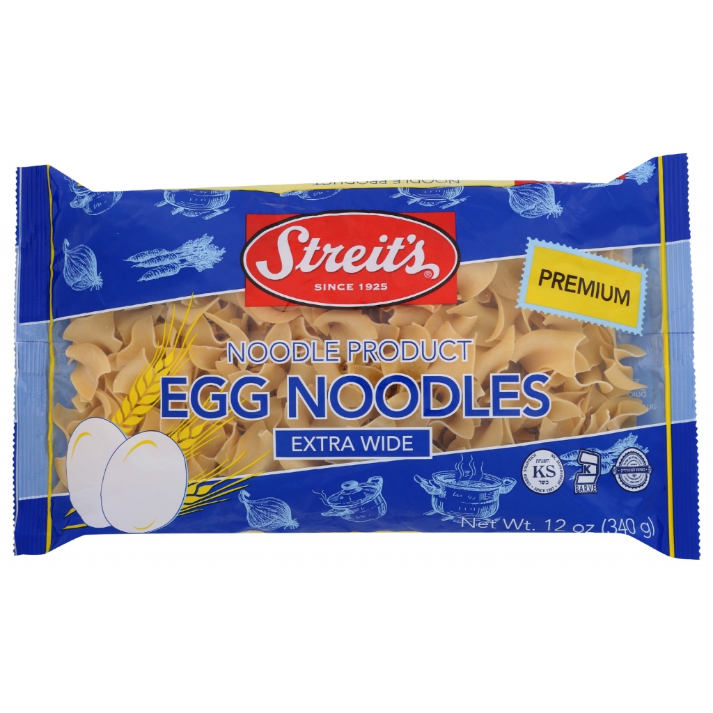 Streit’s Extra Wide Noodles - Perfect for Soups and Dinners