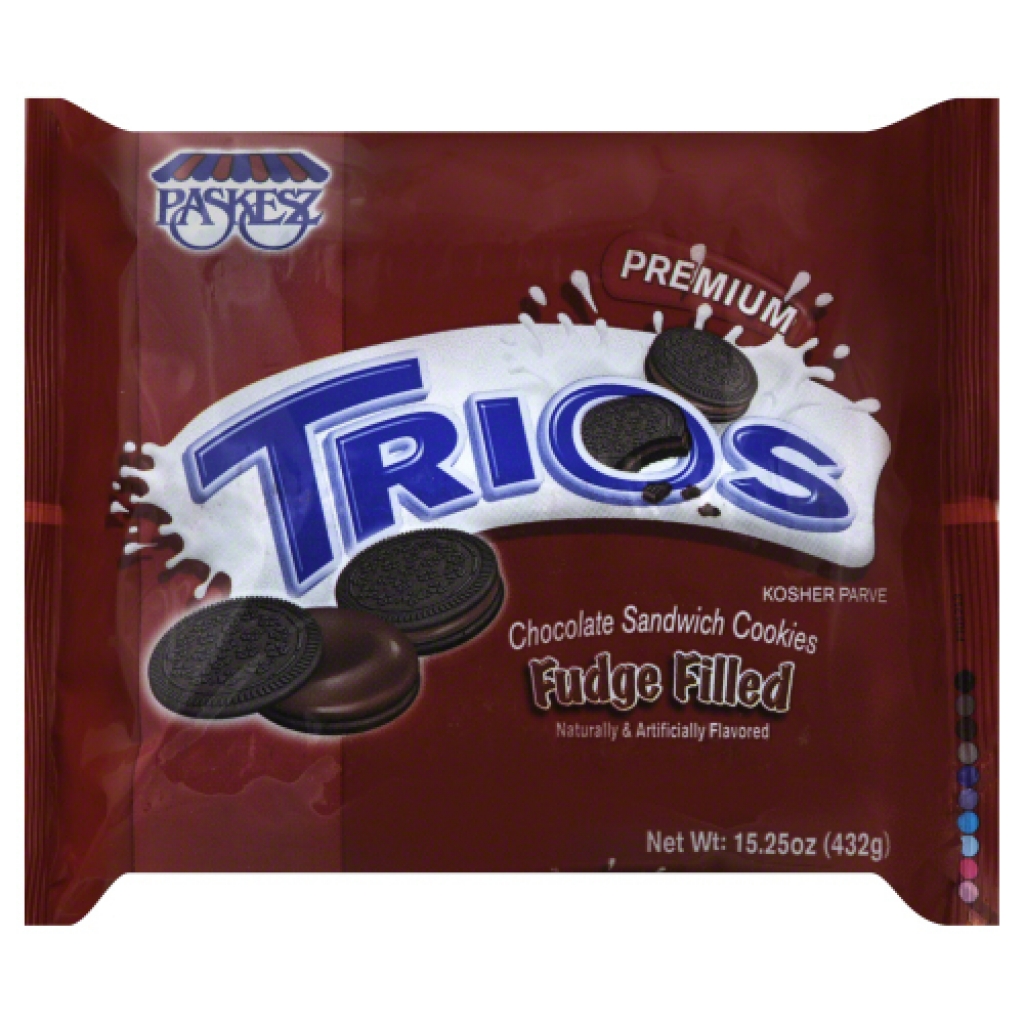 Paskesz Fudge Filled Trios