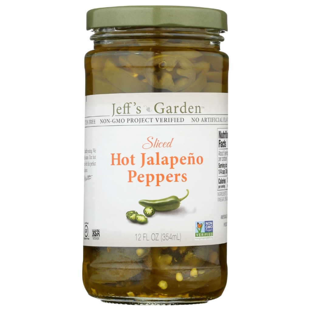 Sliced Hot Jalapeño Peppers - Convenient Topping