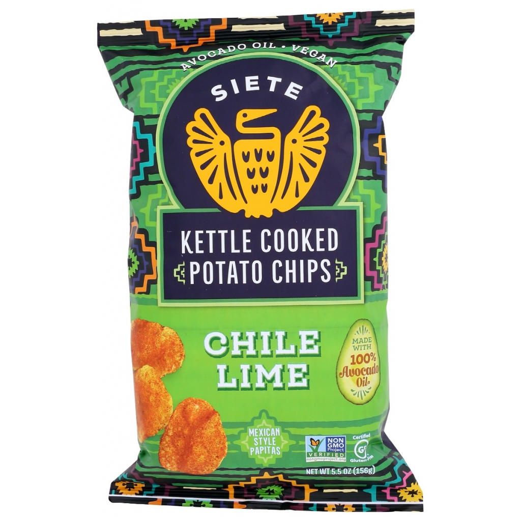 Chile Lime Potato Chips - 5.5 oz.