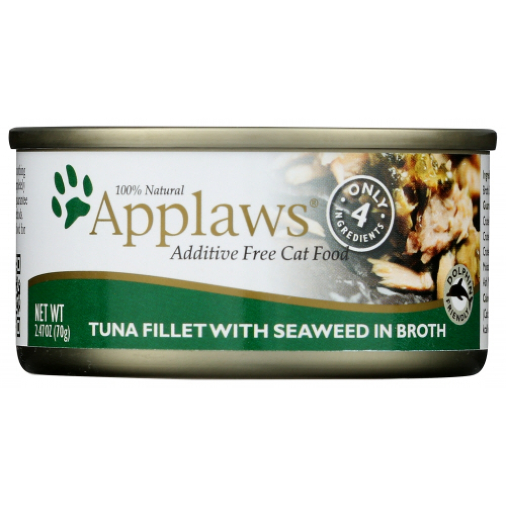 Applaws Tuna With Seaweed Cat Food, 2.4 oz