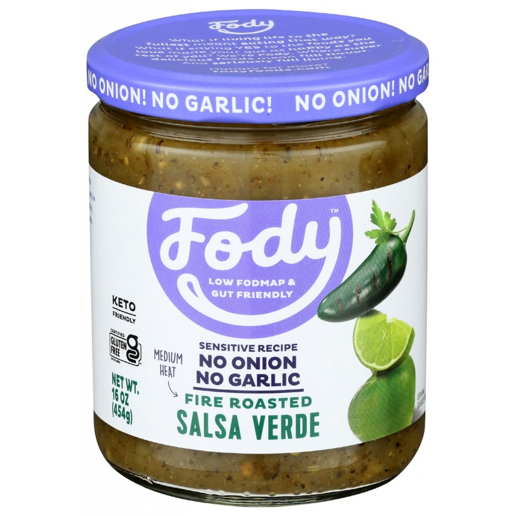 Fody Fire Roasted Salsa Verde - 16 oz