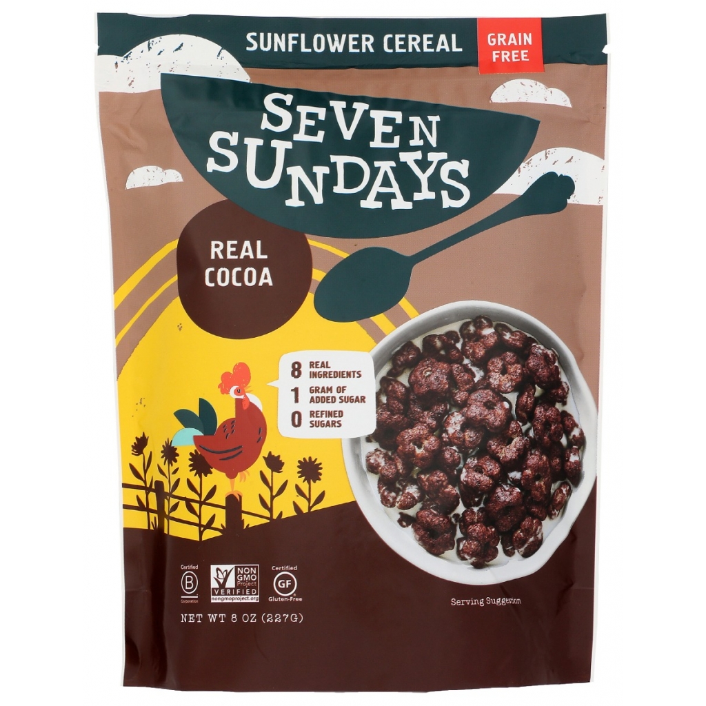 Real Cocoa Sunflower Cereal (8 oz)