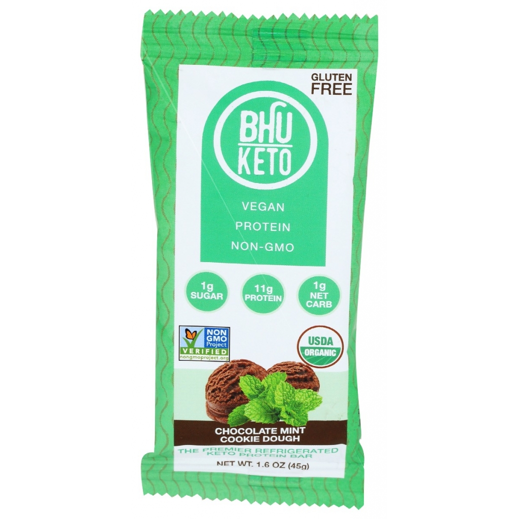 Chocolate Mint Cookie Dough Keto Protein Bar - 1.6 oz