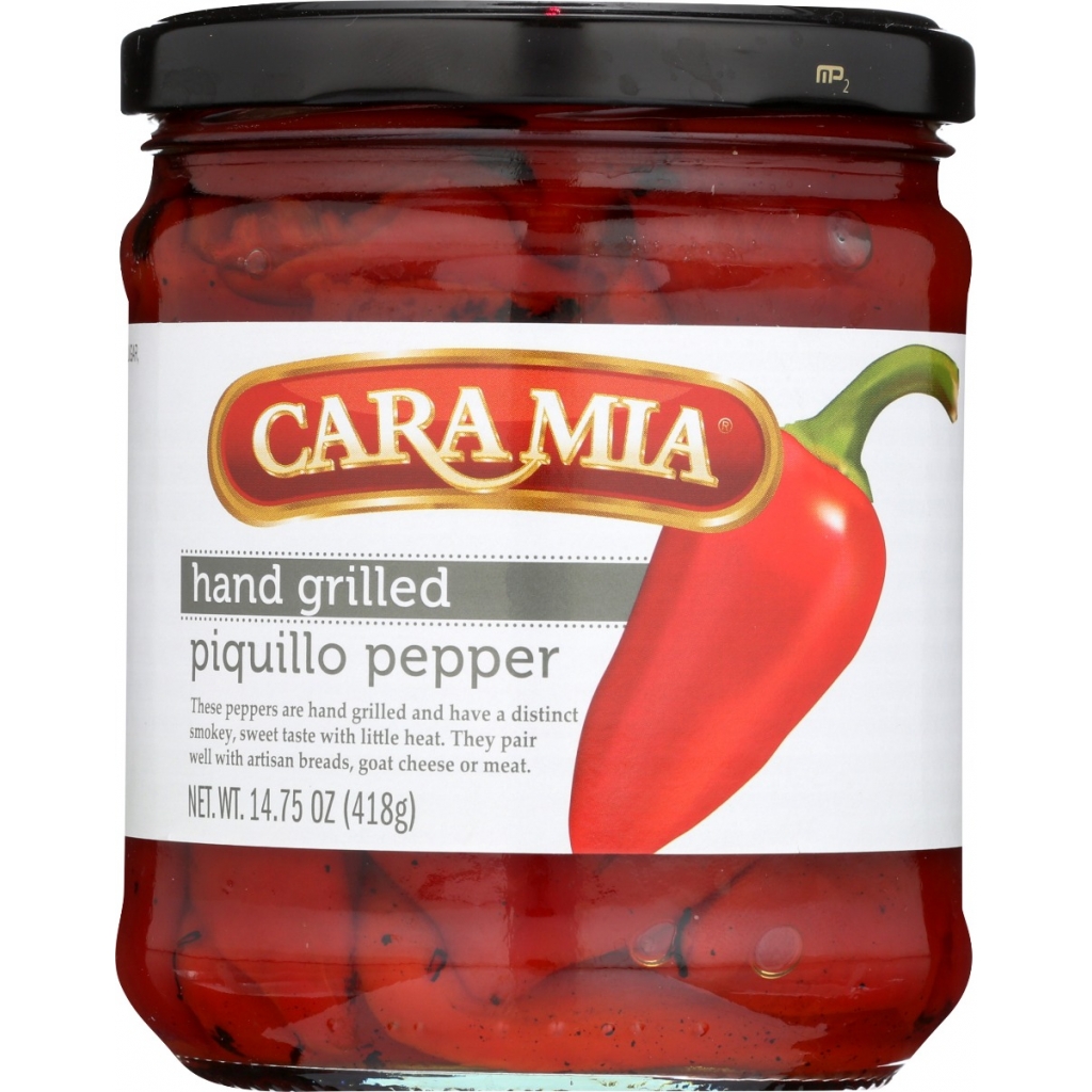 Hand-Grilled Piquillo Peppers in Jar