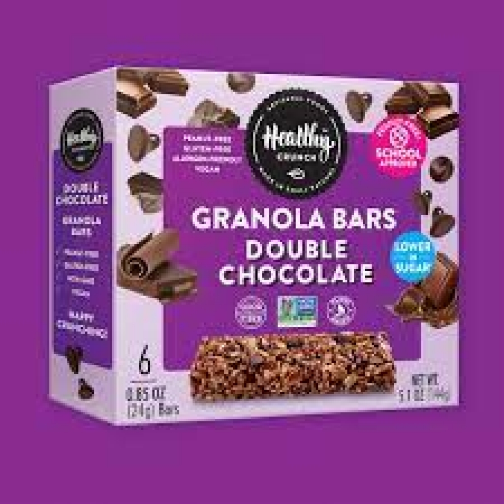 Double Chocolate Healthy Crunch Granola Bar - 5.08 oz