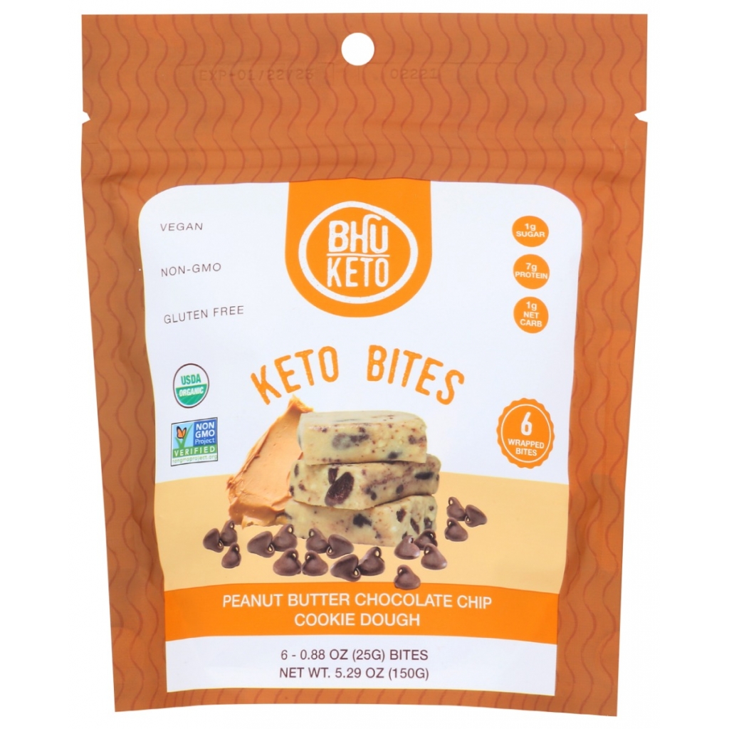 Peanut Butter Chocolate Chip Cookie Dough Bites - 5.29 oz