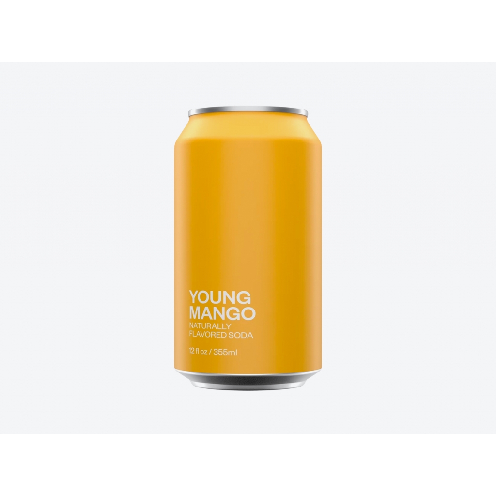 Tropical Young Mango Soda - 12 FL OZ