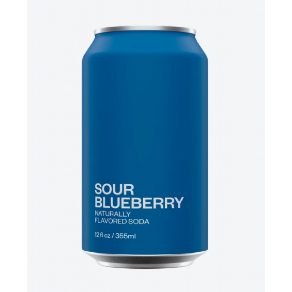 Sour Blueberry Soda for Bold Bubbles