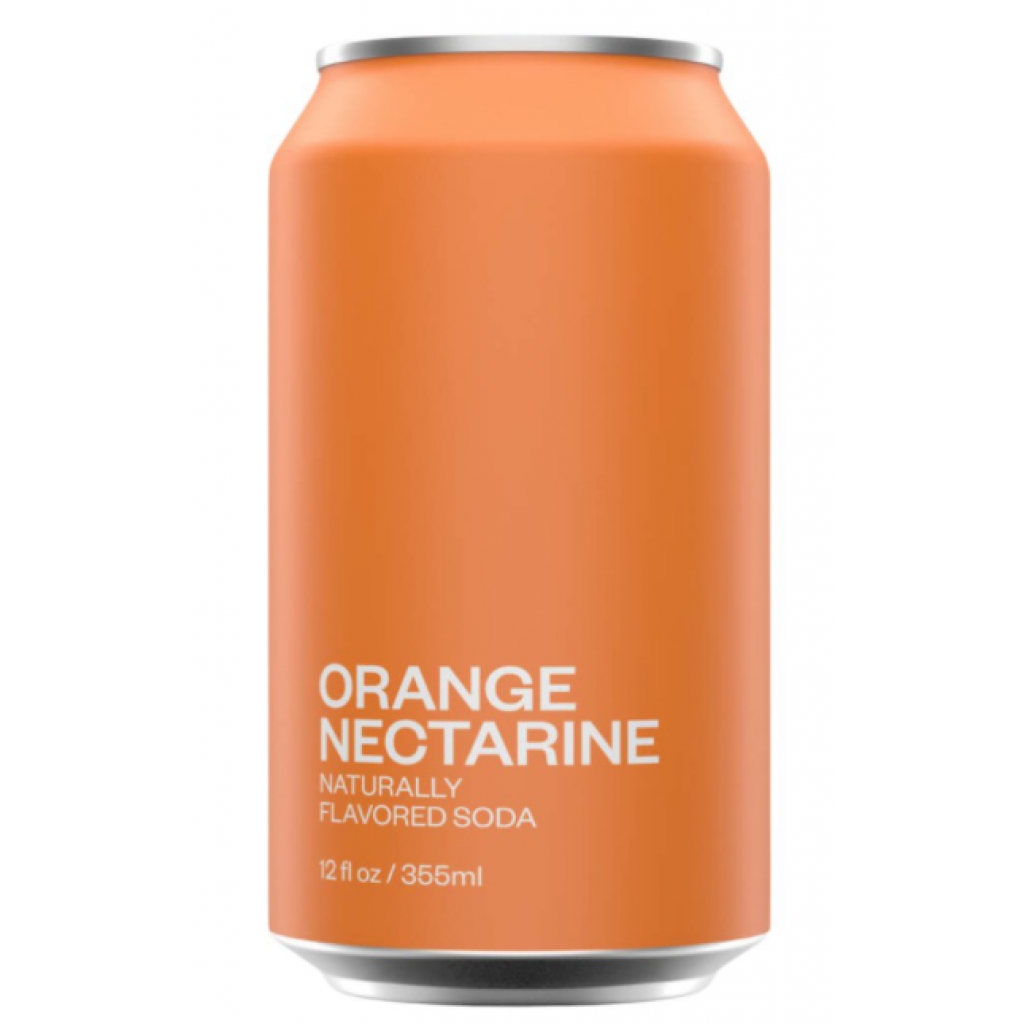 Orange Nectarine Soda - 12 fl oz