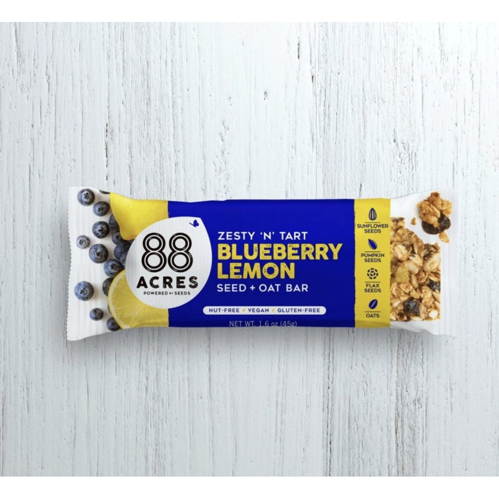 Blueberry Lemon Craft Snack Bar