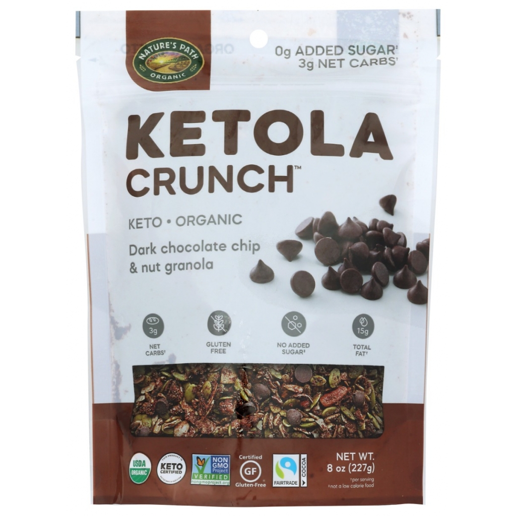 Ketola Crunch Dark Chocolate Chip Granola - 8 oz