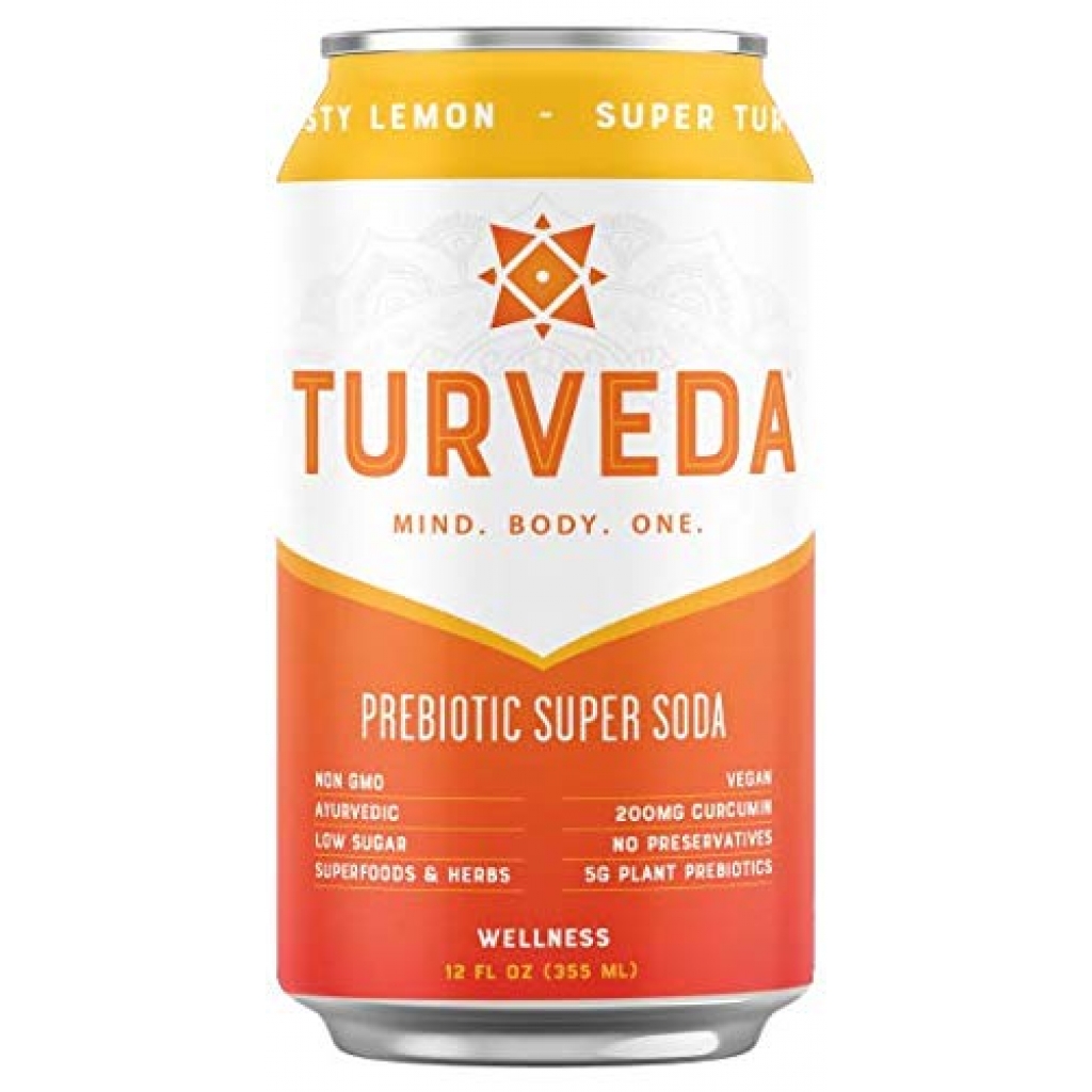 TURVEDA Prebiotic Super Well Soda - Functional Refreshment