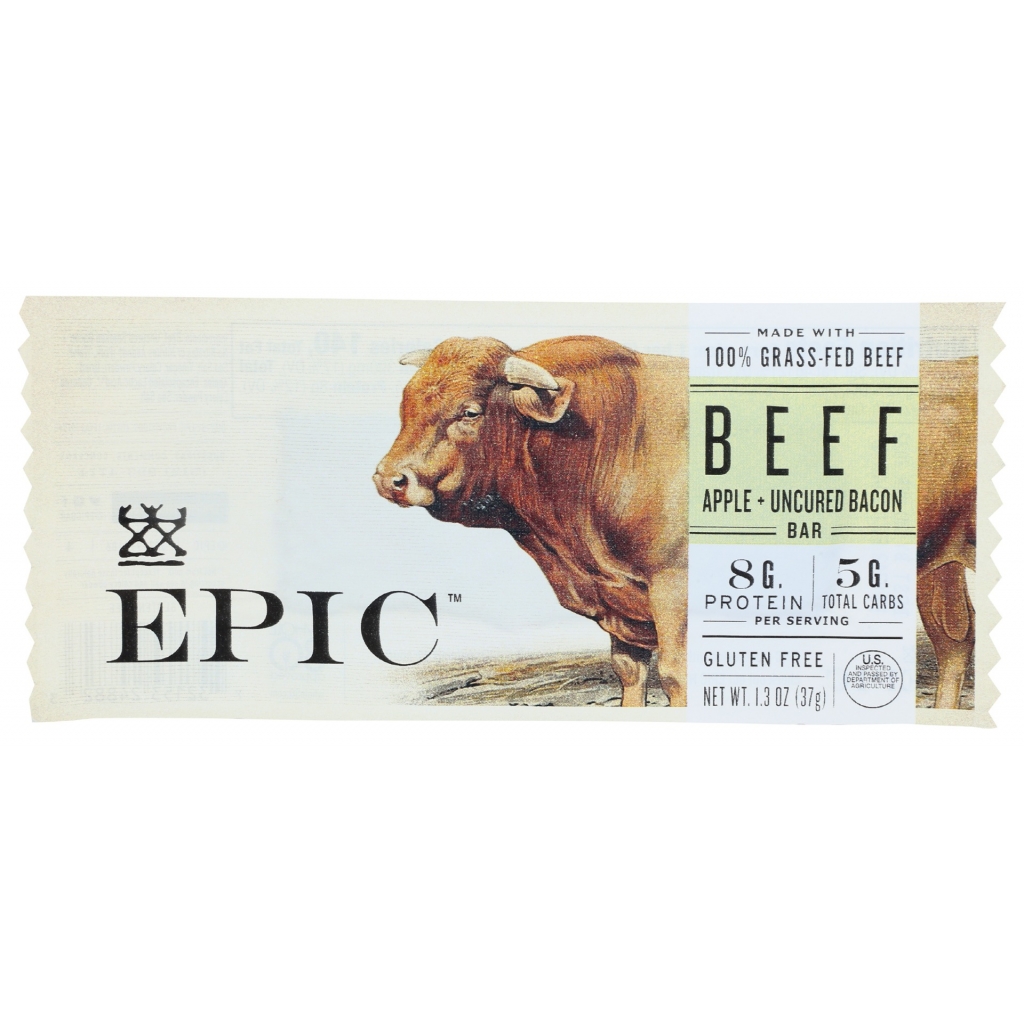 Grass-Fed Beef & Apple Bacon Bar - 1.3 oz