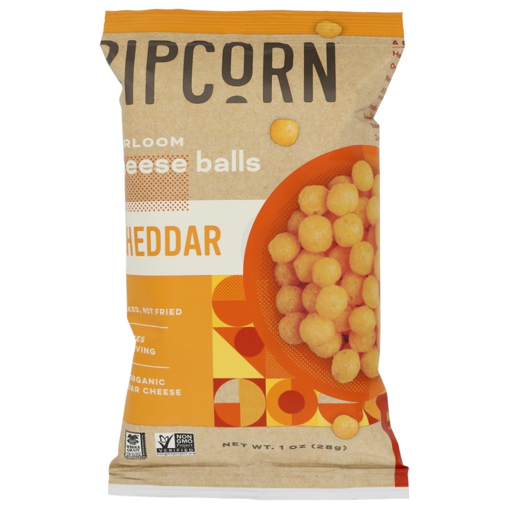 Cheddar Cheese Ball Snack, 1 OZ