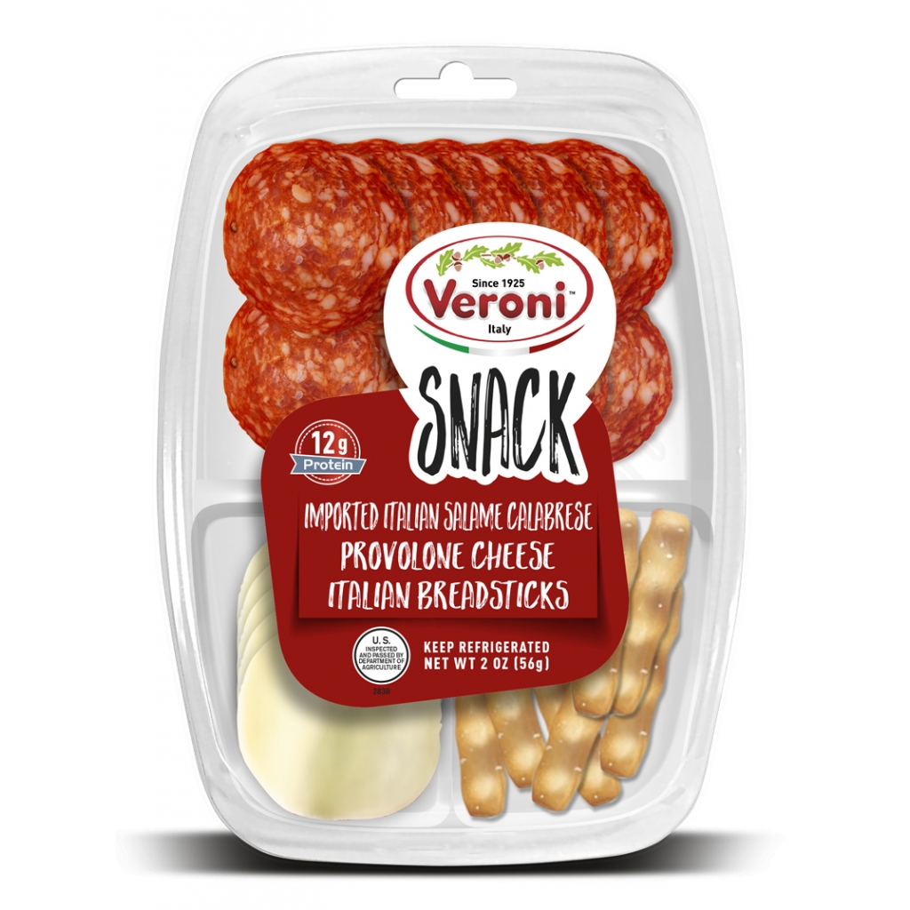 Savory Salame Calabrese with Provolone Cheese and Italian Breadsticks – 2 oz