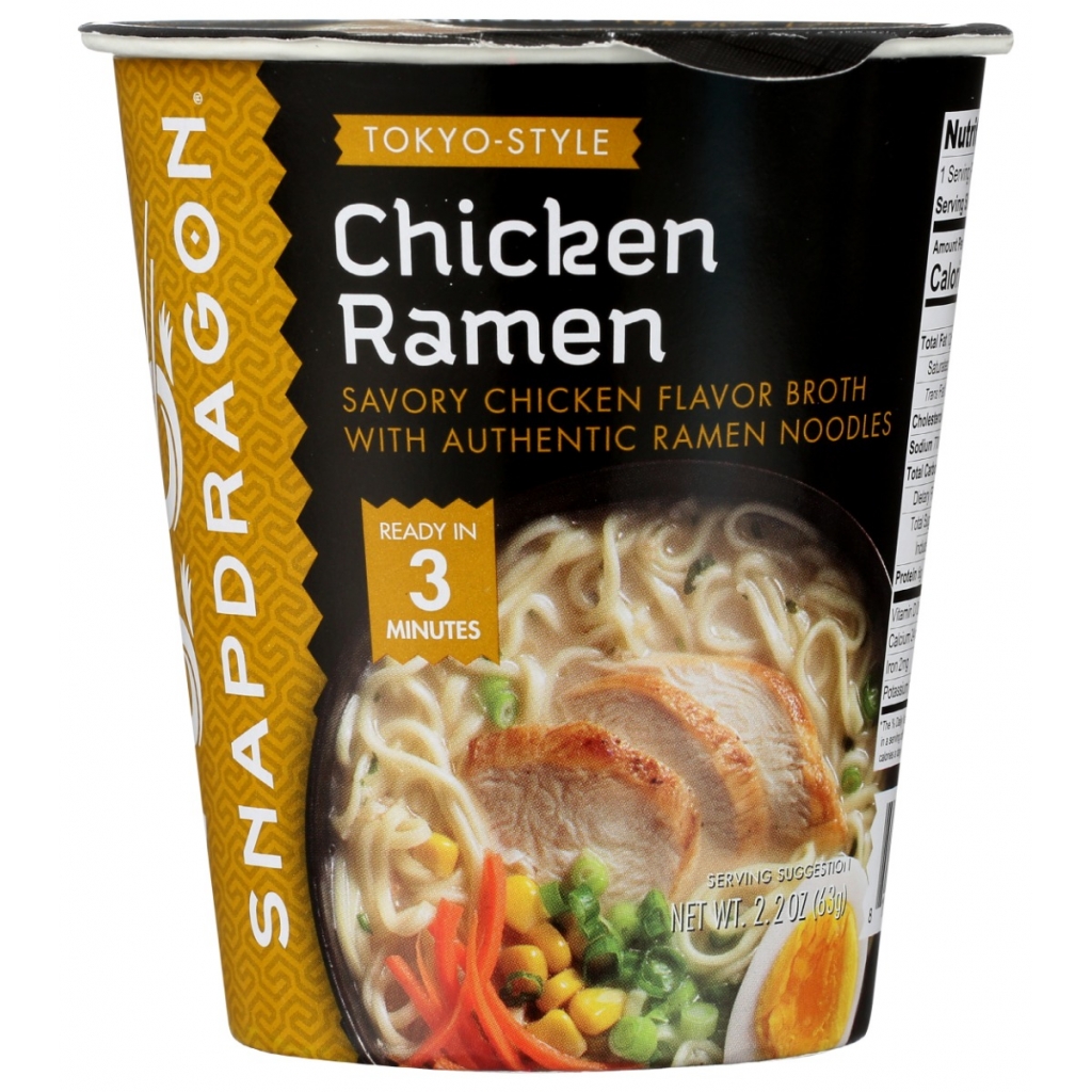 Tokyo-Style Chicken Ramen Cup, Instant Noodles