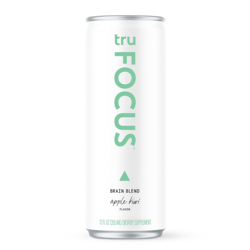 Tru Focus Sparkling Water - Apple Kiwi, 12 oz - Brain-Boosting Refreshment