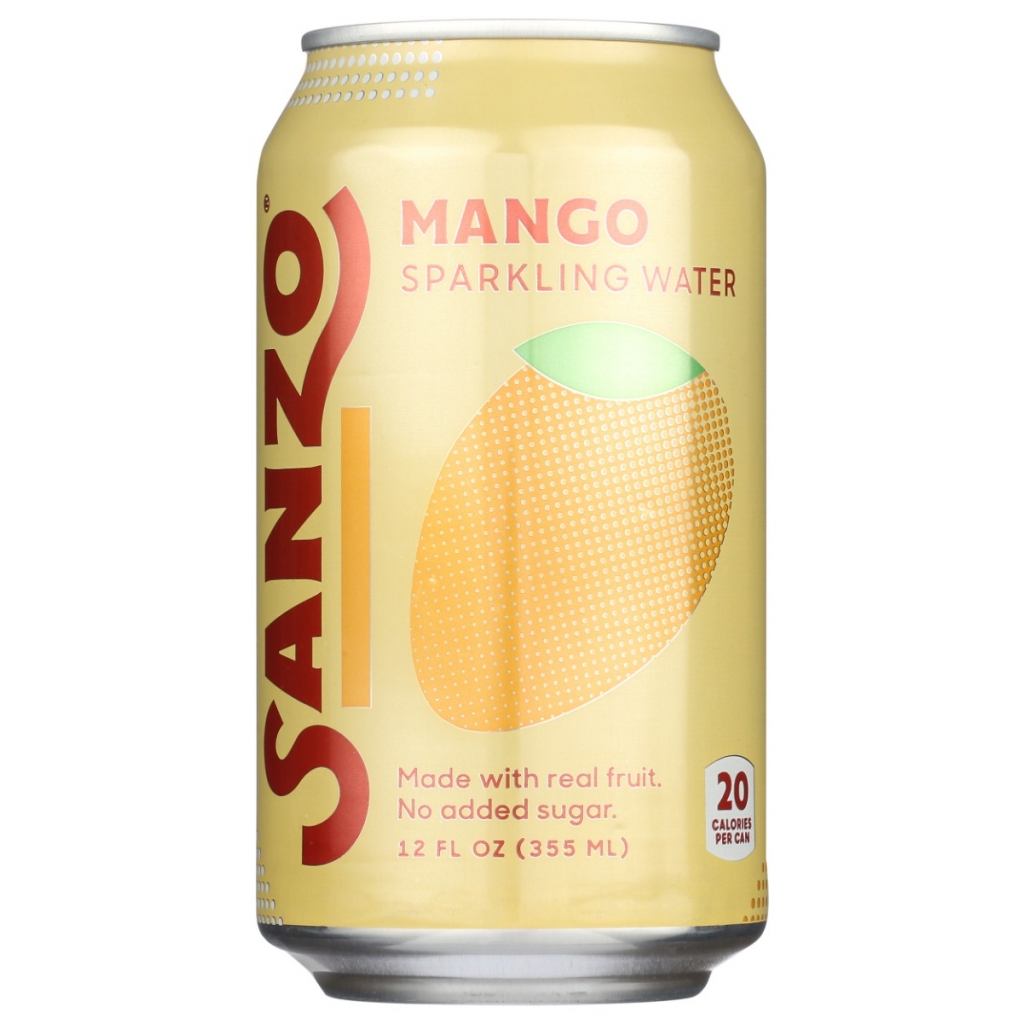 Refreshing Alphonso Mango Sparkling Water - 12 fl oz