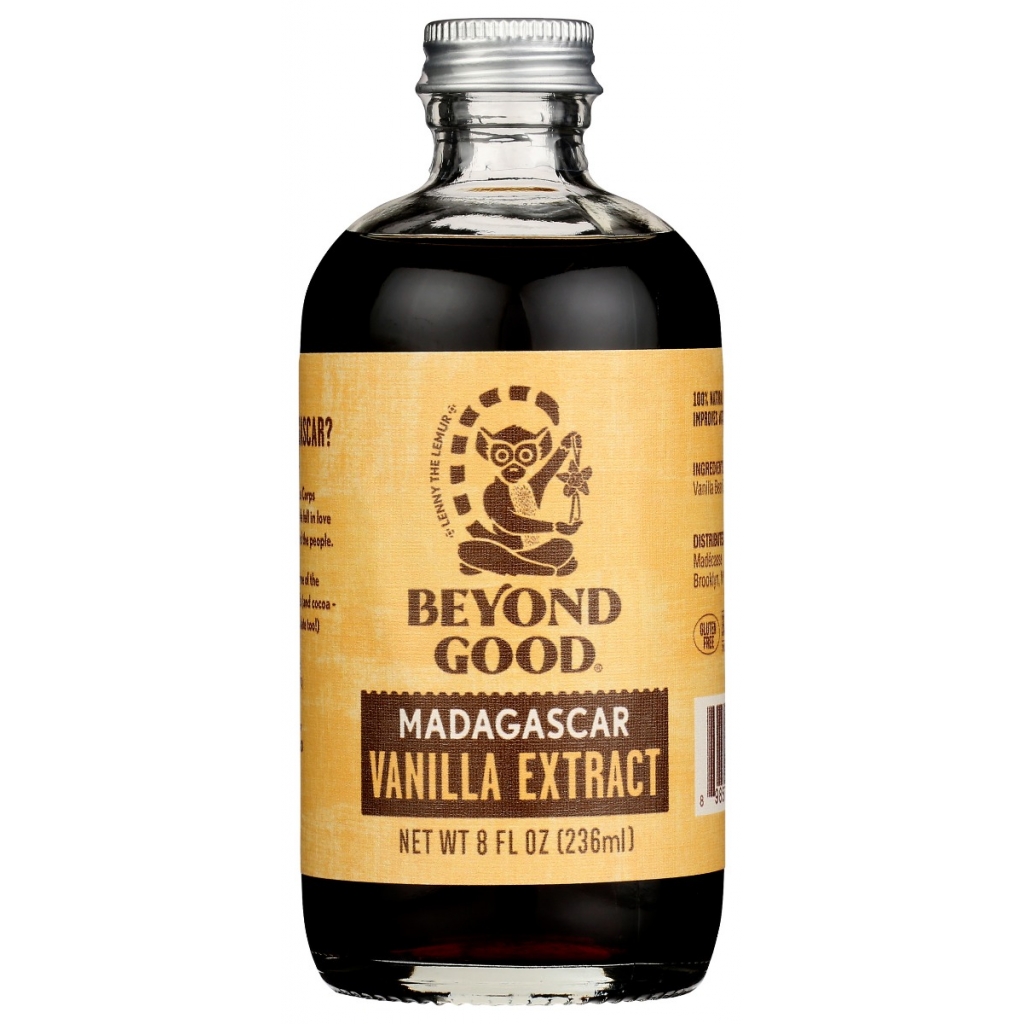 Madagascar Pure Vanilla Extract, 8 Oz