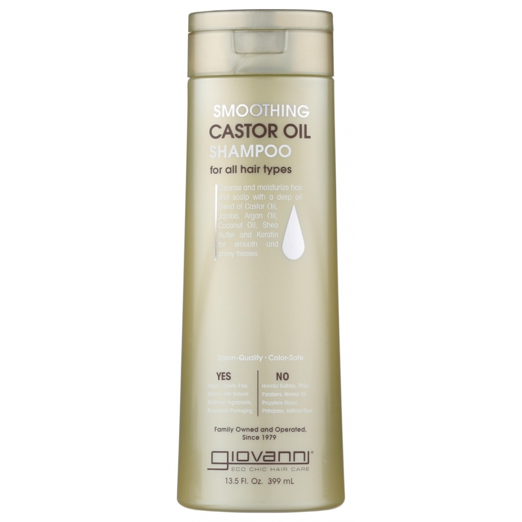 Smoothing Castor Oil Shampoo, 13.5 oz