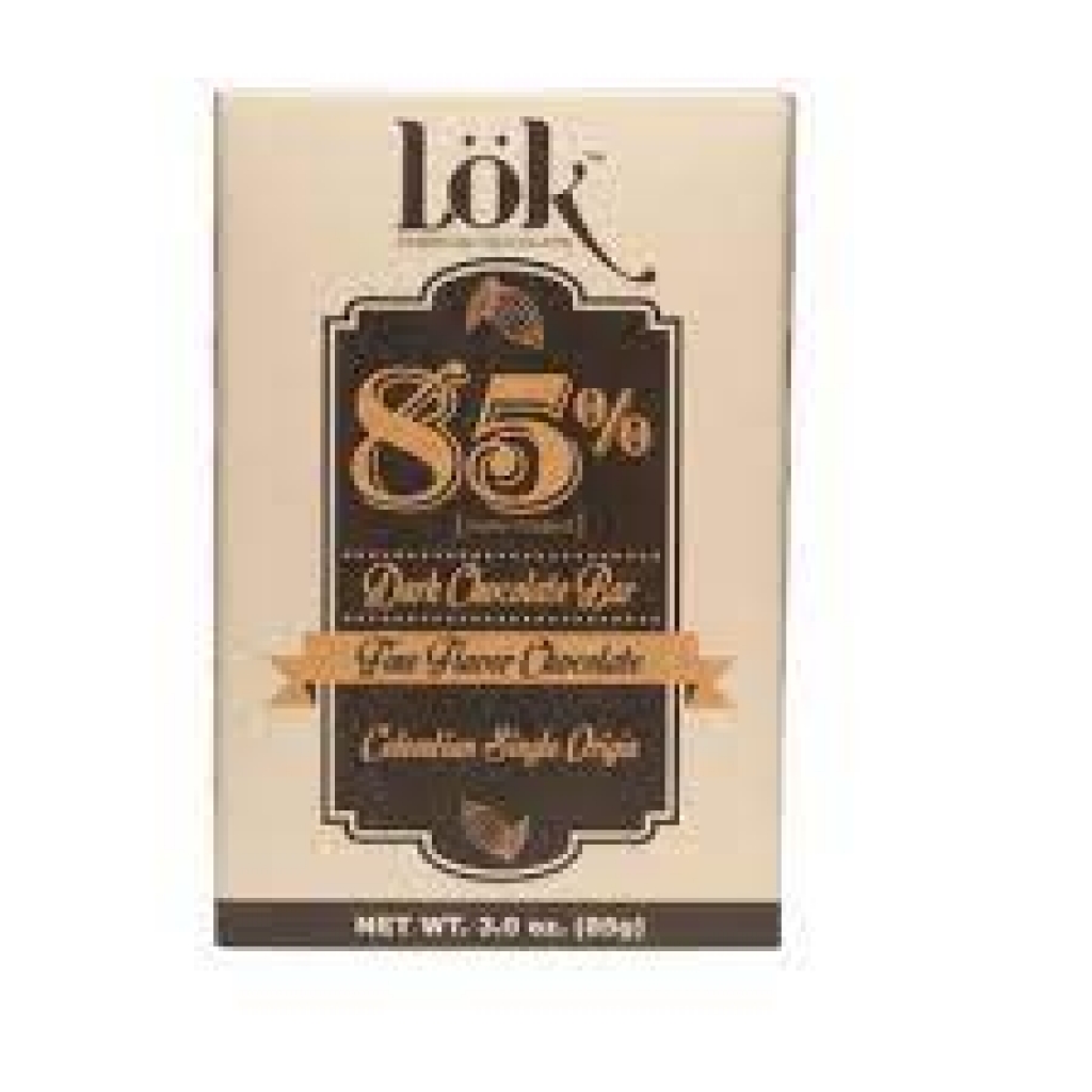 Lök 85% Dark Chocolate Bar - 3 oz