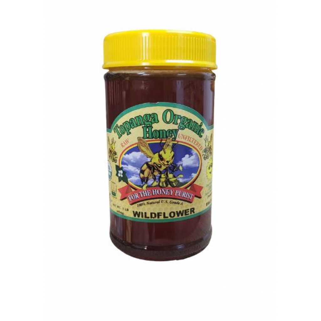 Raw Wildflower Honey, 16 oz