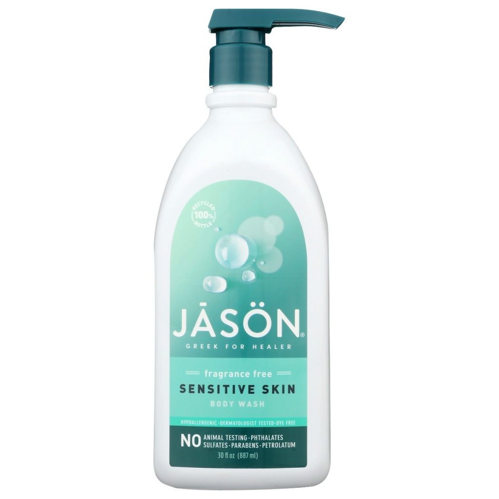 Jason Sensitive Skin Body Wash, 30 FO