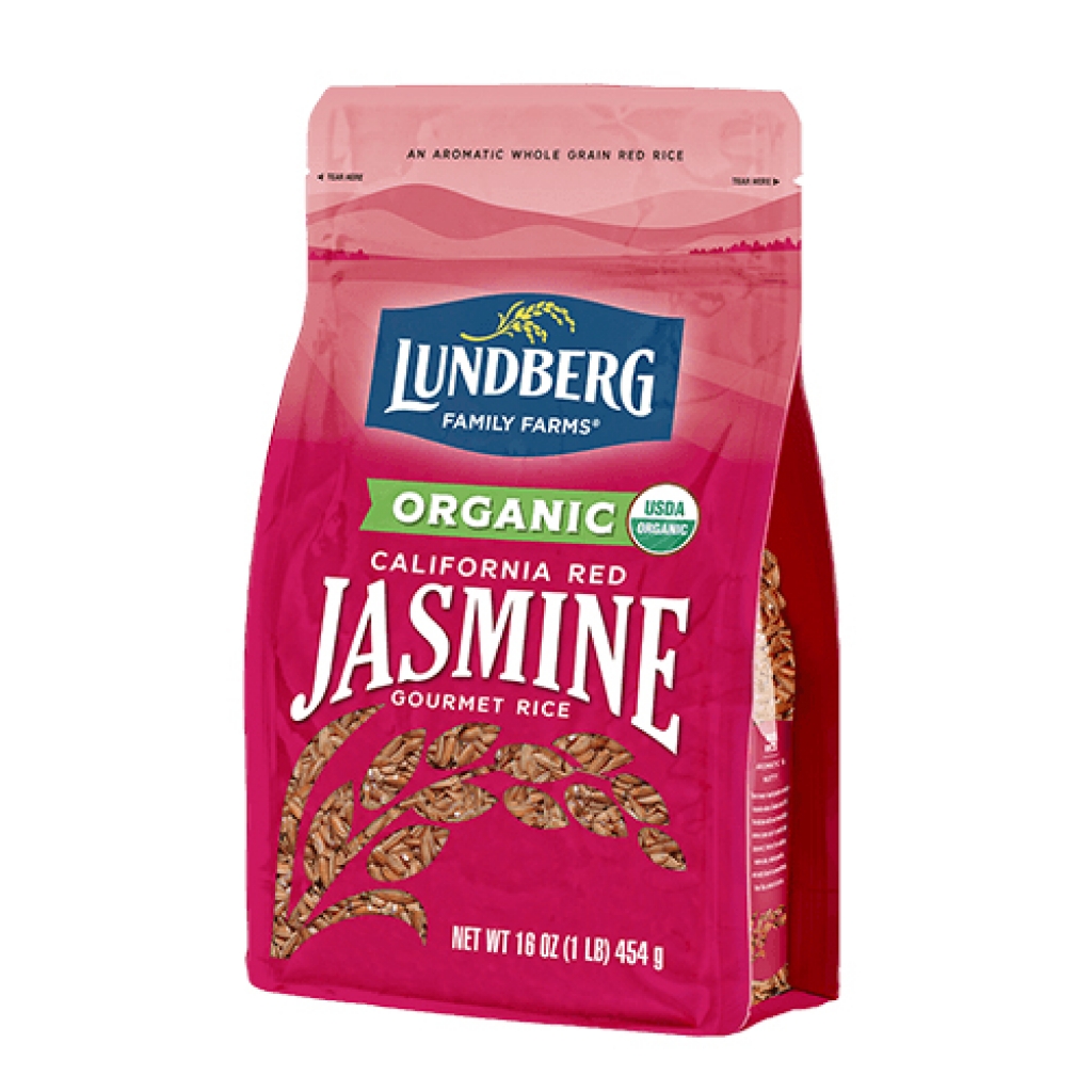 Organic Jasmine Rice California Red, 16 oz