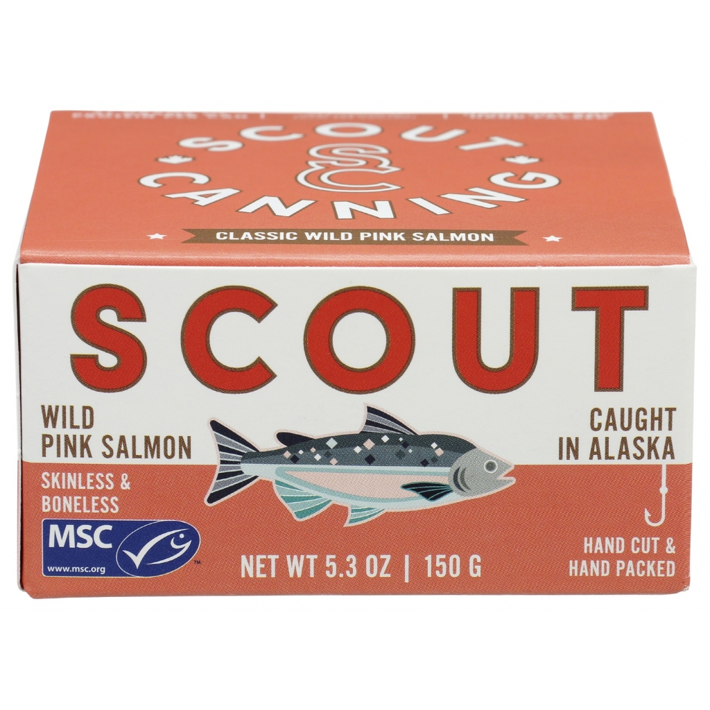 Wild-Caught Pink Salmon - 5.3 oz