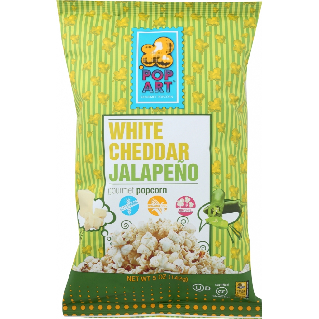 Cheddar Jalapeño Popcorn with Avocado Oil