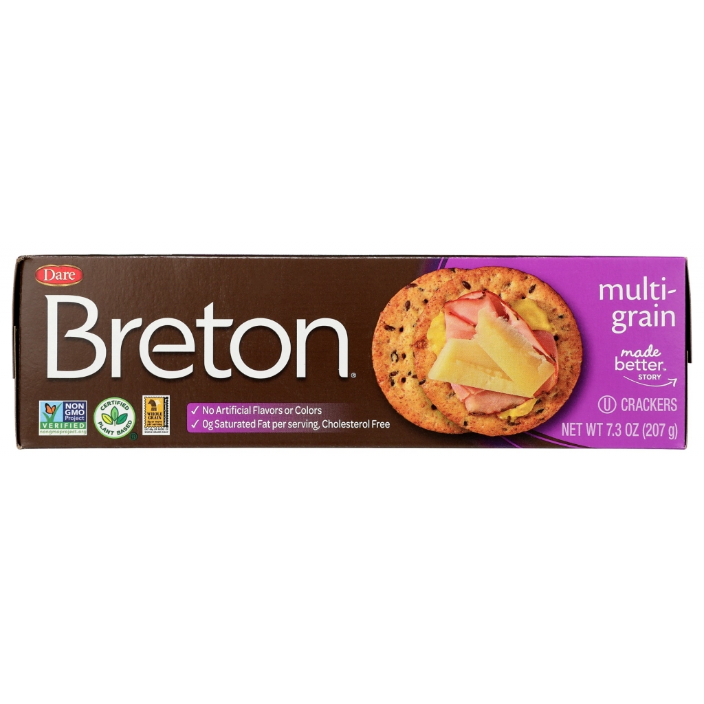 Breton Multigrain Crackers - 7.3 oz