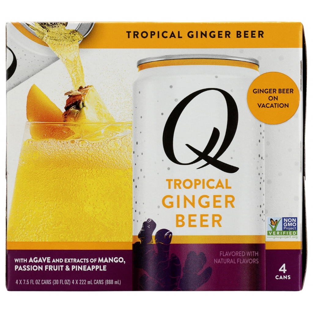 Tropical Ginger Beer Refreshing Beverage, 30 fl oz