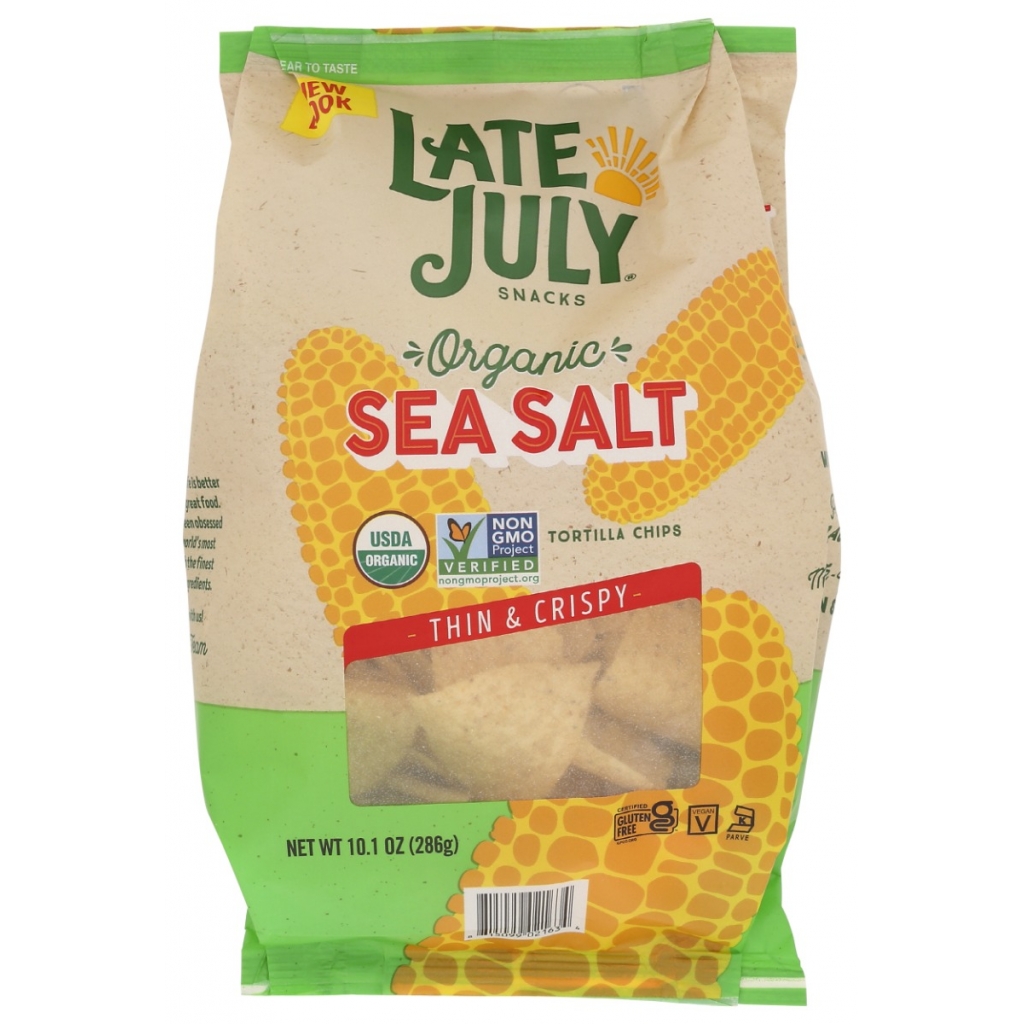 Organic Tortilla Chips - Res Style Salt, 10.1 oz