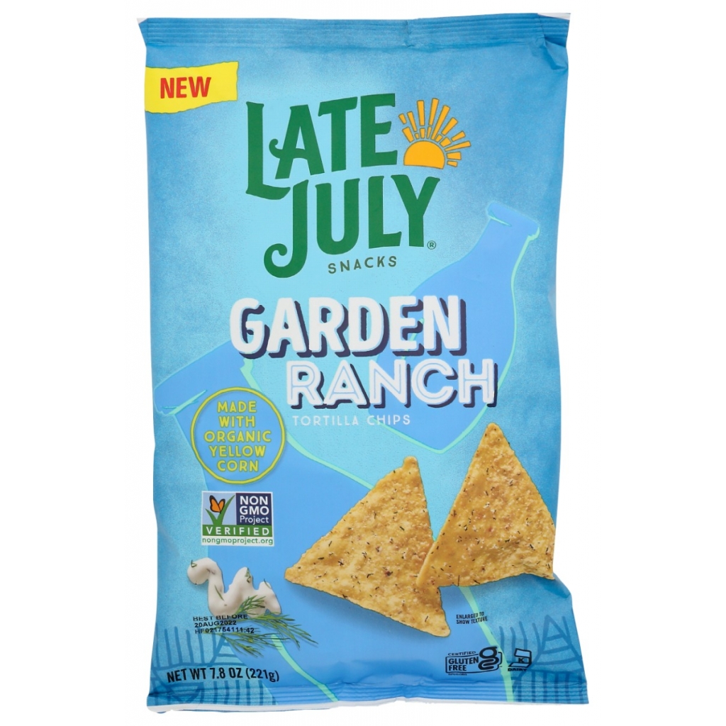 Garden Ranch Chips - Boldly Seasoned Snack - 7.8 OZ