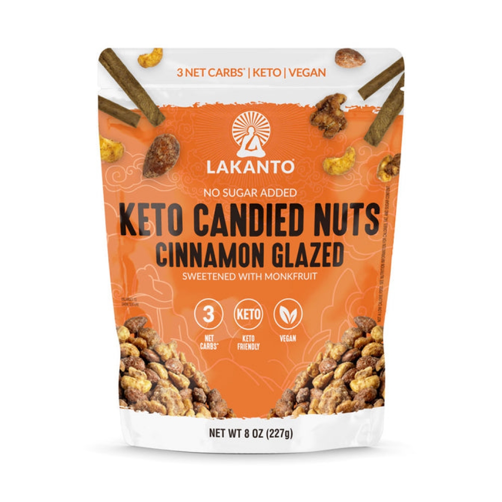 Candied Cinnamon Glazed Nuts, 8 oz