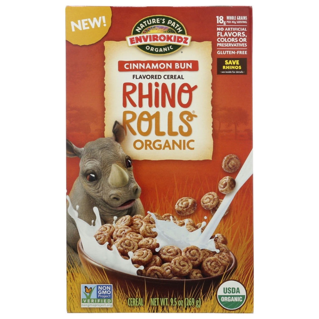 Rhino Rolls Cinnamon Cereal - 9.5 oz