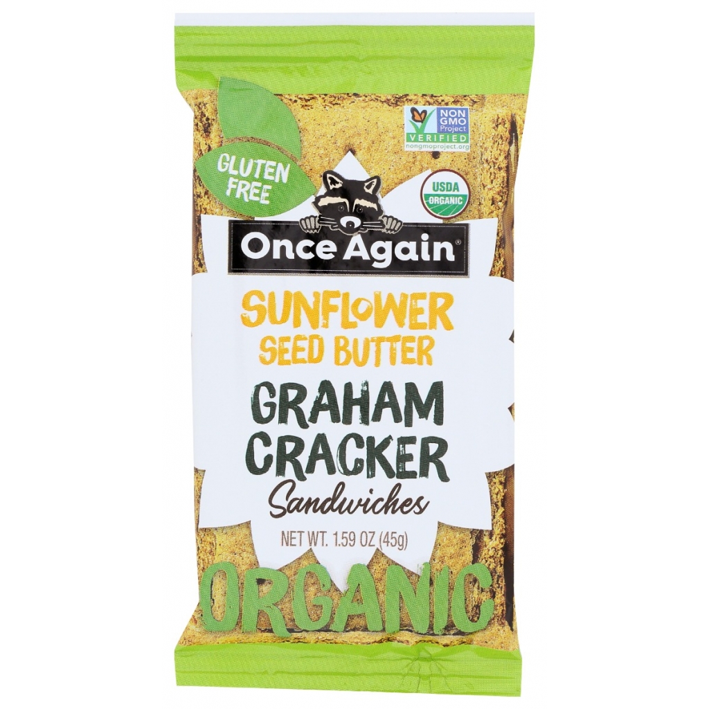 Organic Gluten-Free Graham Sandwich Crackers, 2 oz