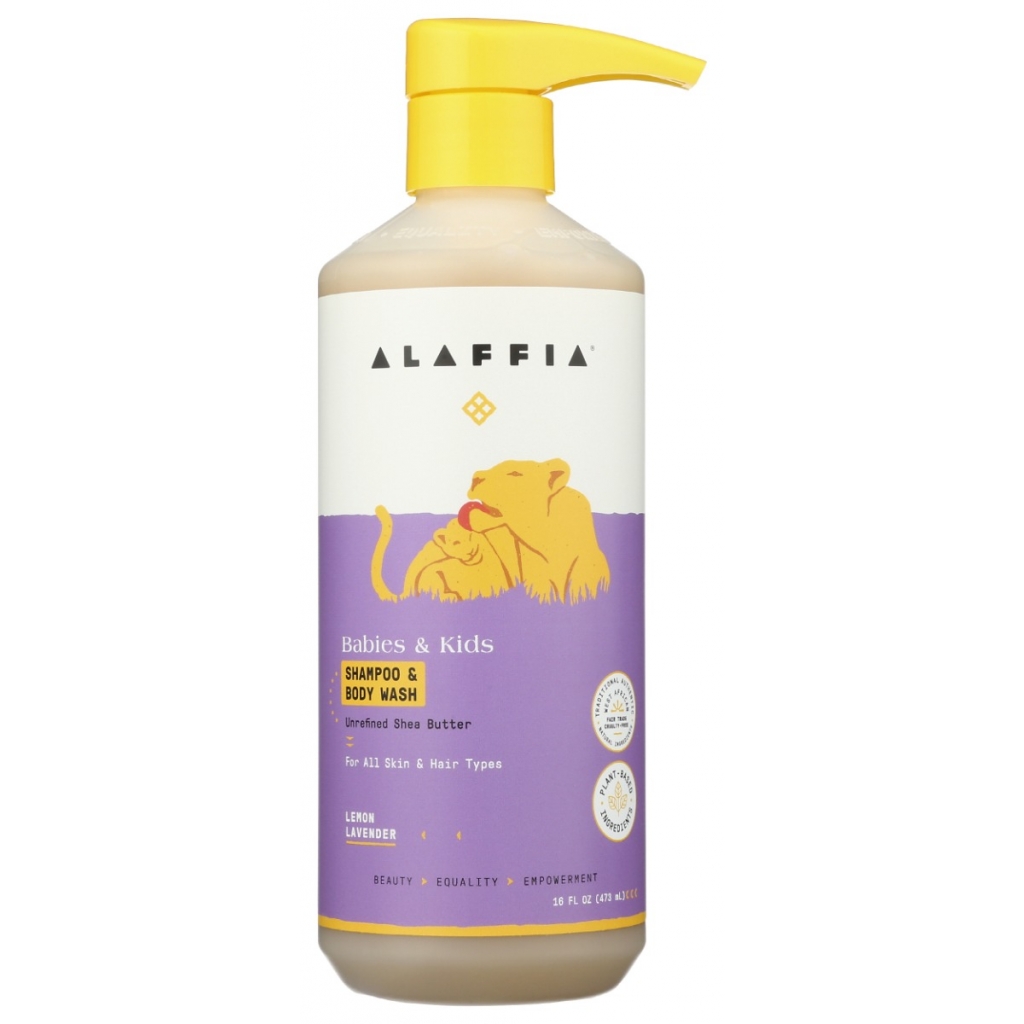 Kids Lemon Lavender Shampoo & Body Wash - 16 fo