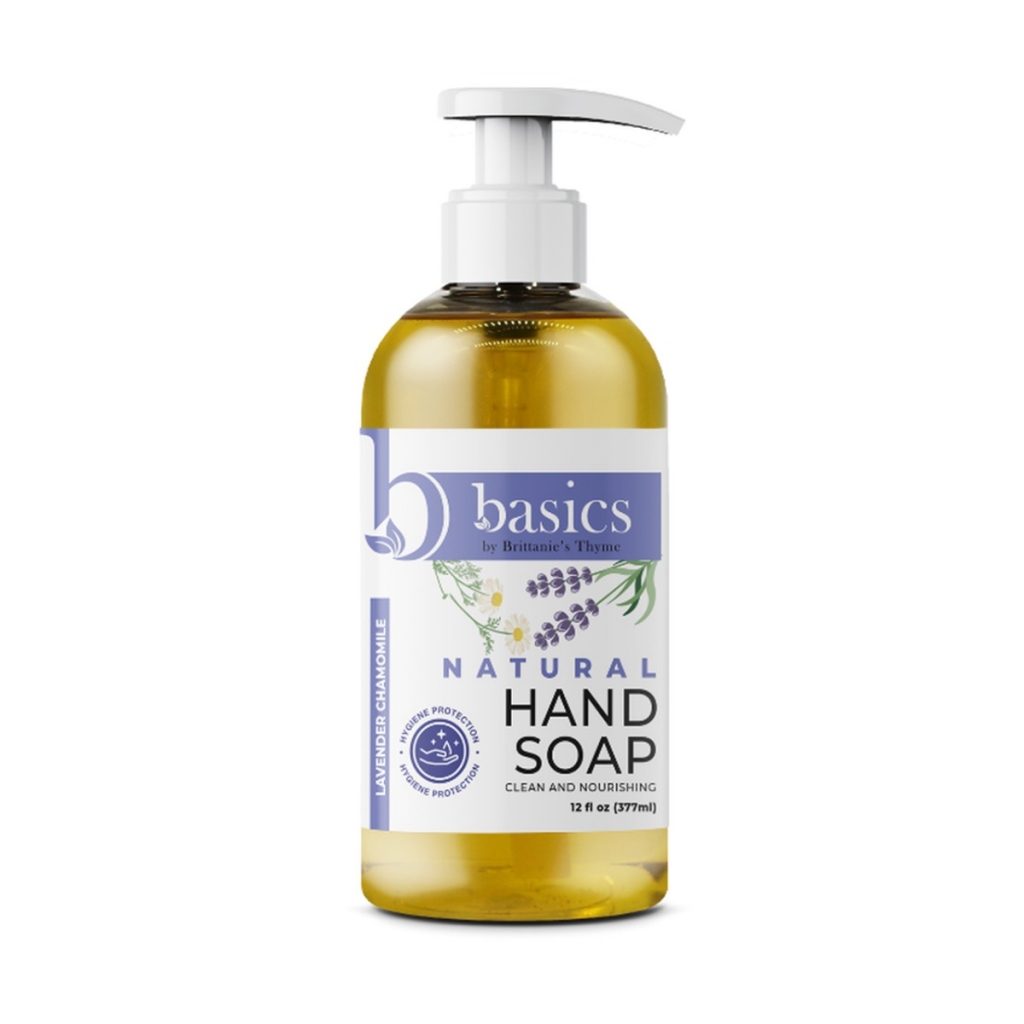 Lavender Chamomile Natural Hand Soap, 12 oz