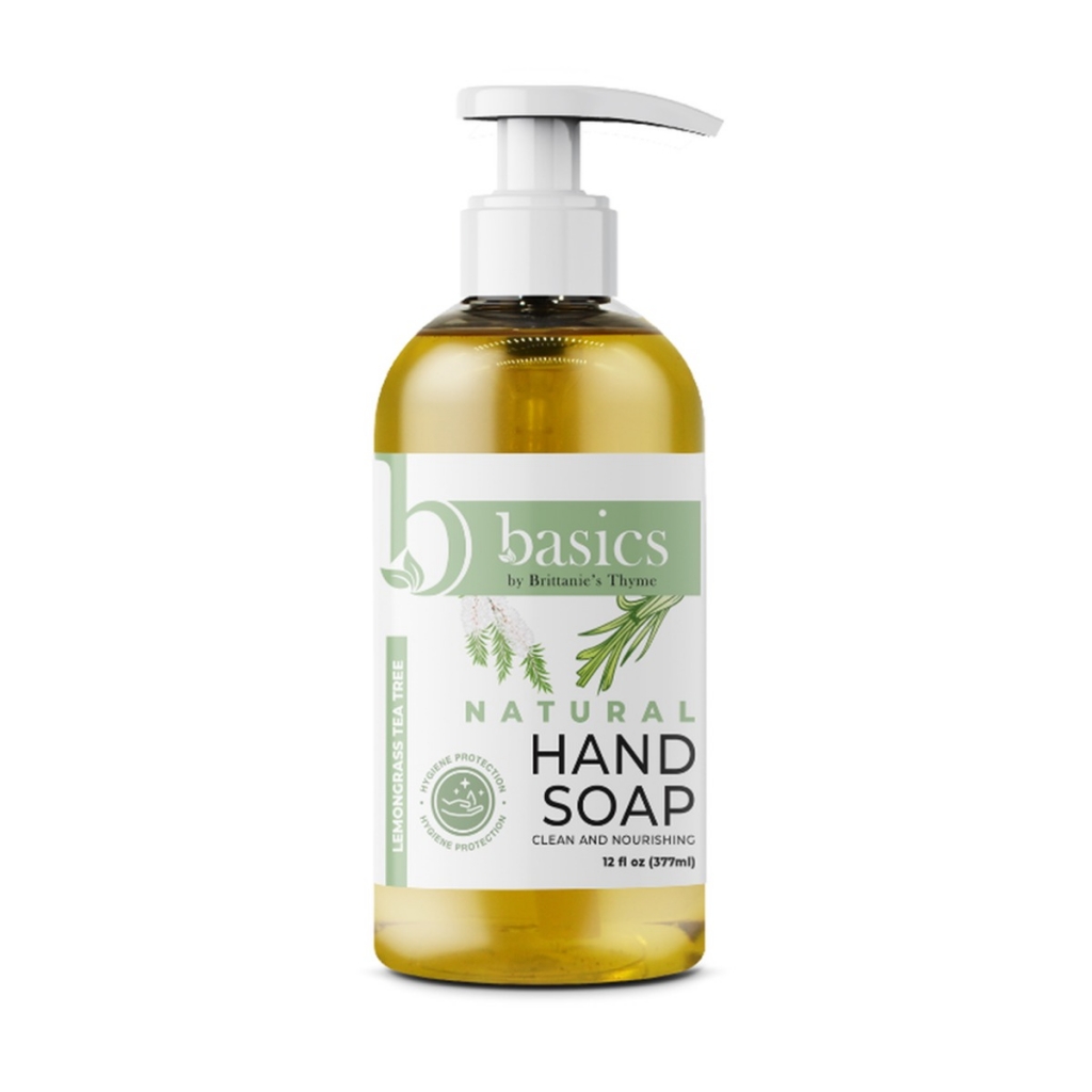 Natural Lemongrass Tea Tree Hand Soap