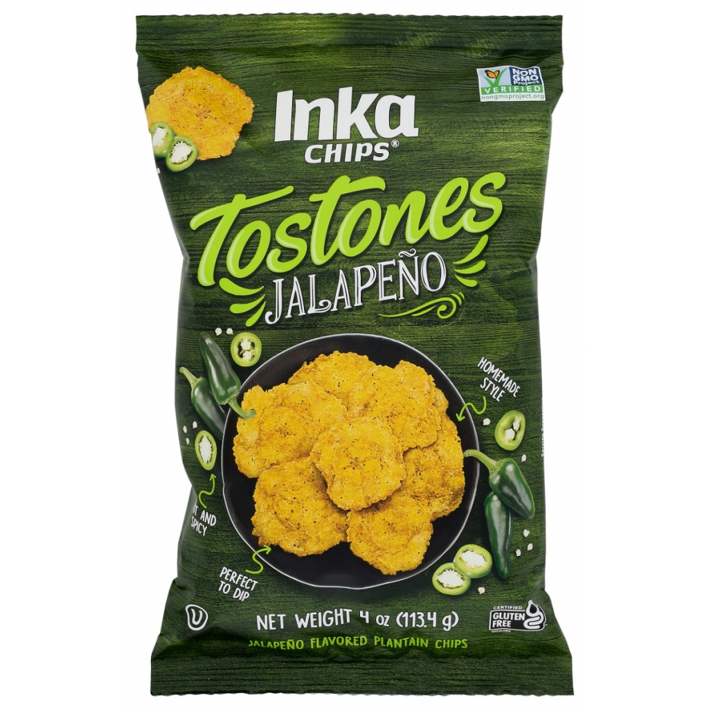 Crispy Tostones with Jalapeno, 4 oz