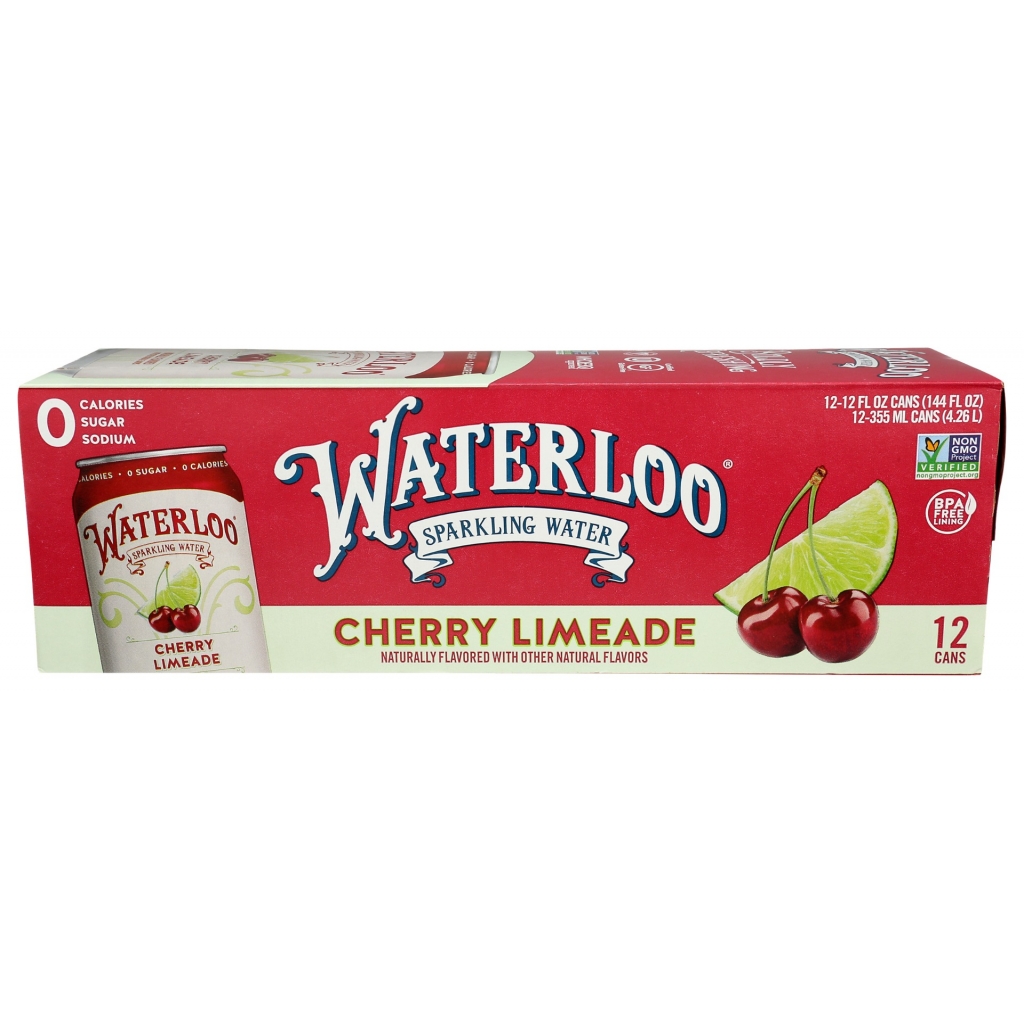 Water Cherry Limeade Sparkling Drink, 144 fl oz