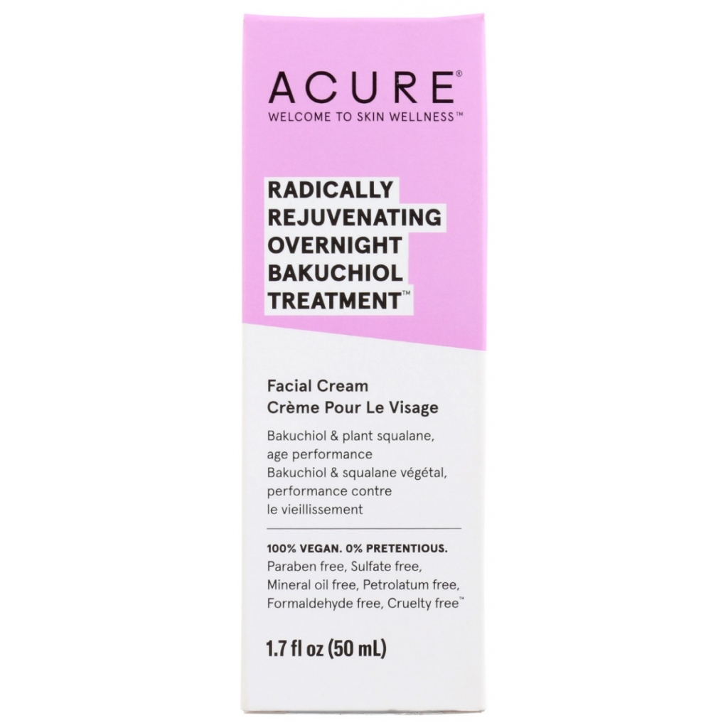 Bakuchiol Rejuvenating Overnight Treatment, 1.7 Oz