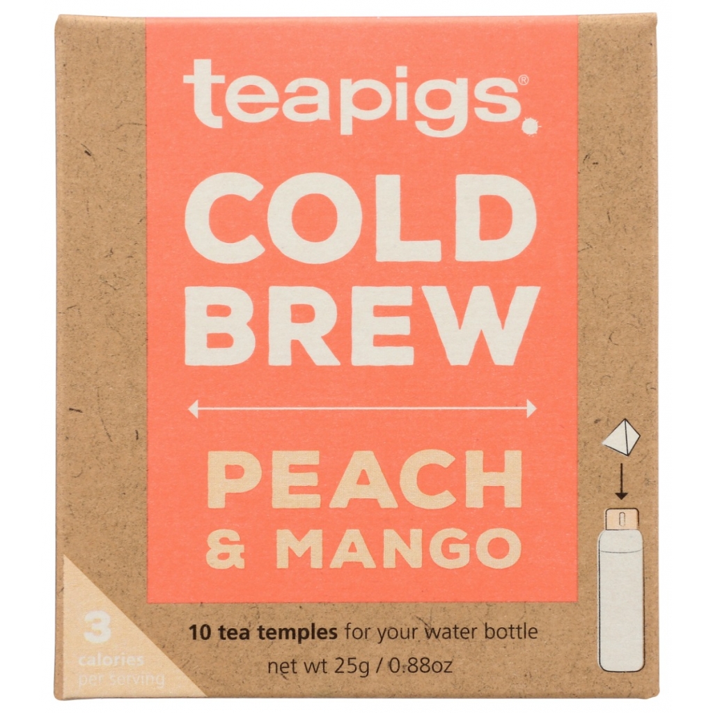 Peach-Mango Cold Brew Tea, 10 Bags