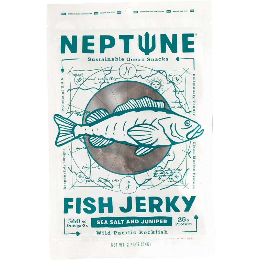 Sea Salt & Juniper Rockfish Jerky